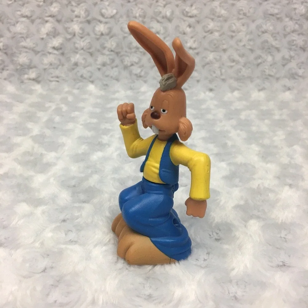 Doogal Dylan Roundabout Rabbit 2006 McDonalds Wheeled Spinning Happy Meal‎ Toy